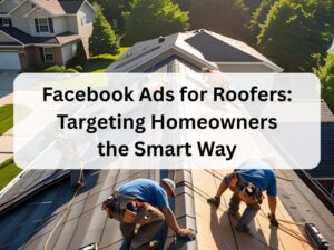 Facebook Ads for Roofers Targeting Homeowners the Smart Way